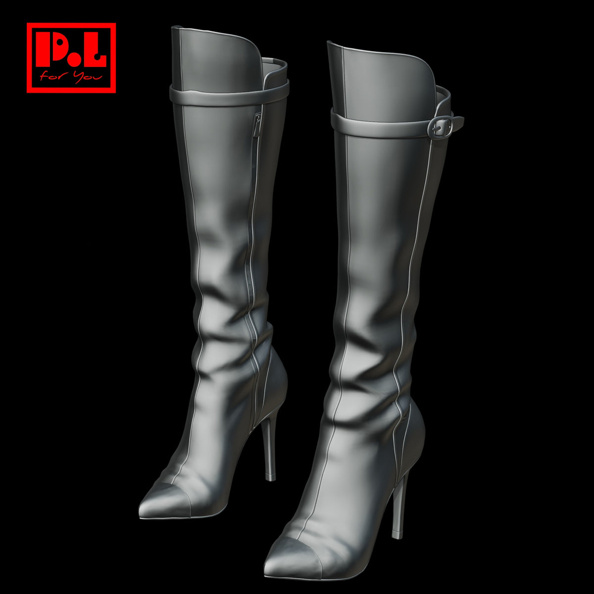 High heel boots — 3D print STL files