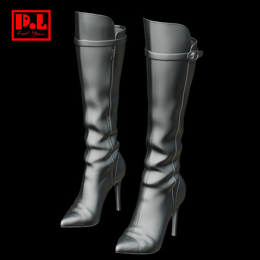 High heel boots — 3D print STL files