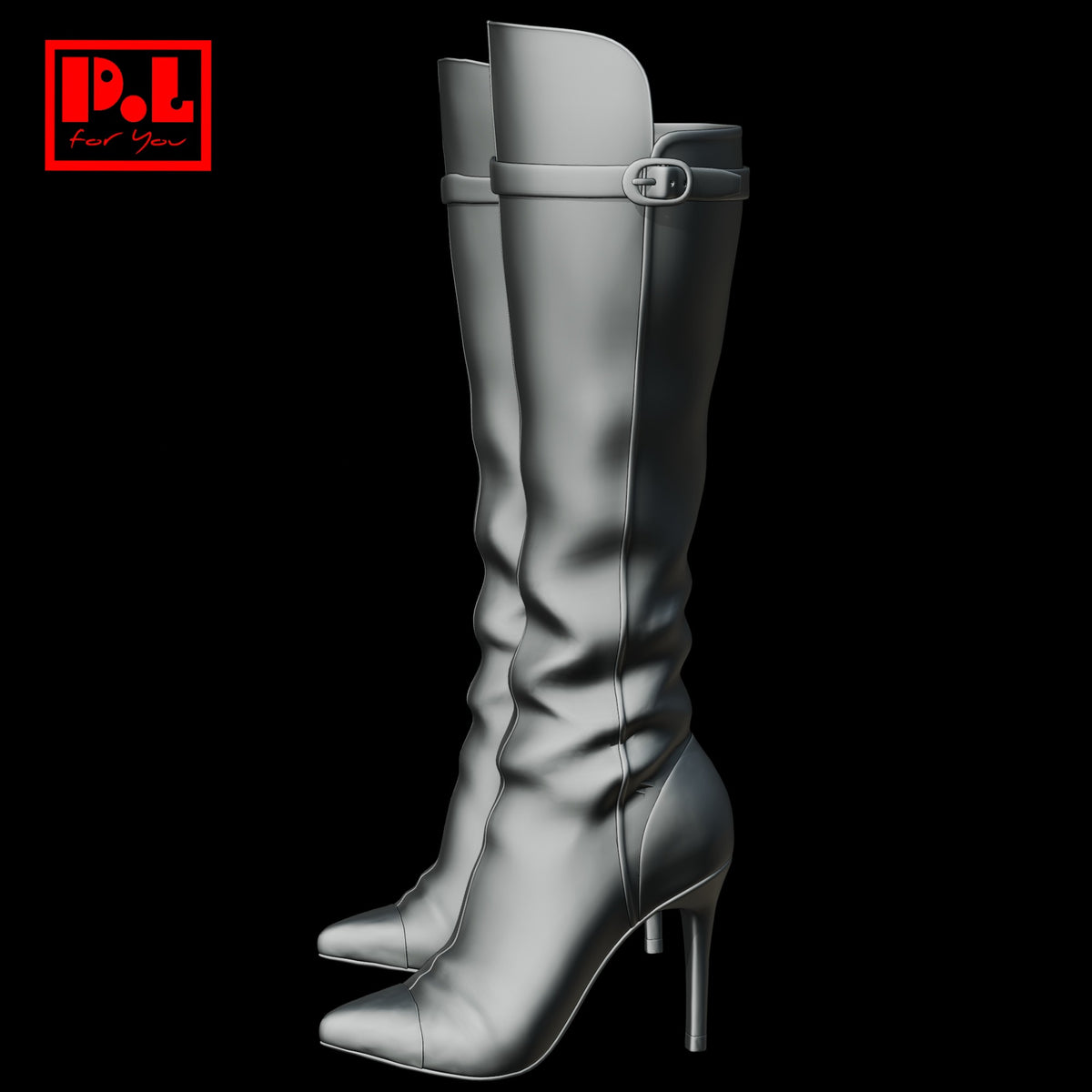 High heel boots — 3D print STL files