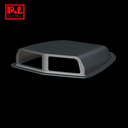 Hood scoop v1 — 3D print STL files