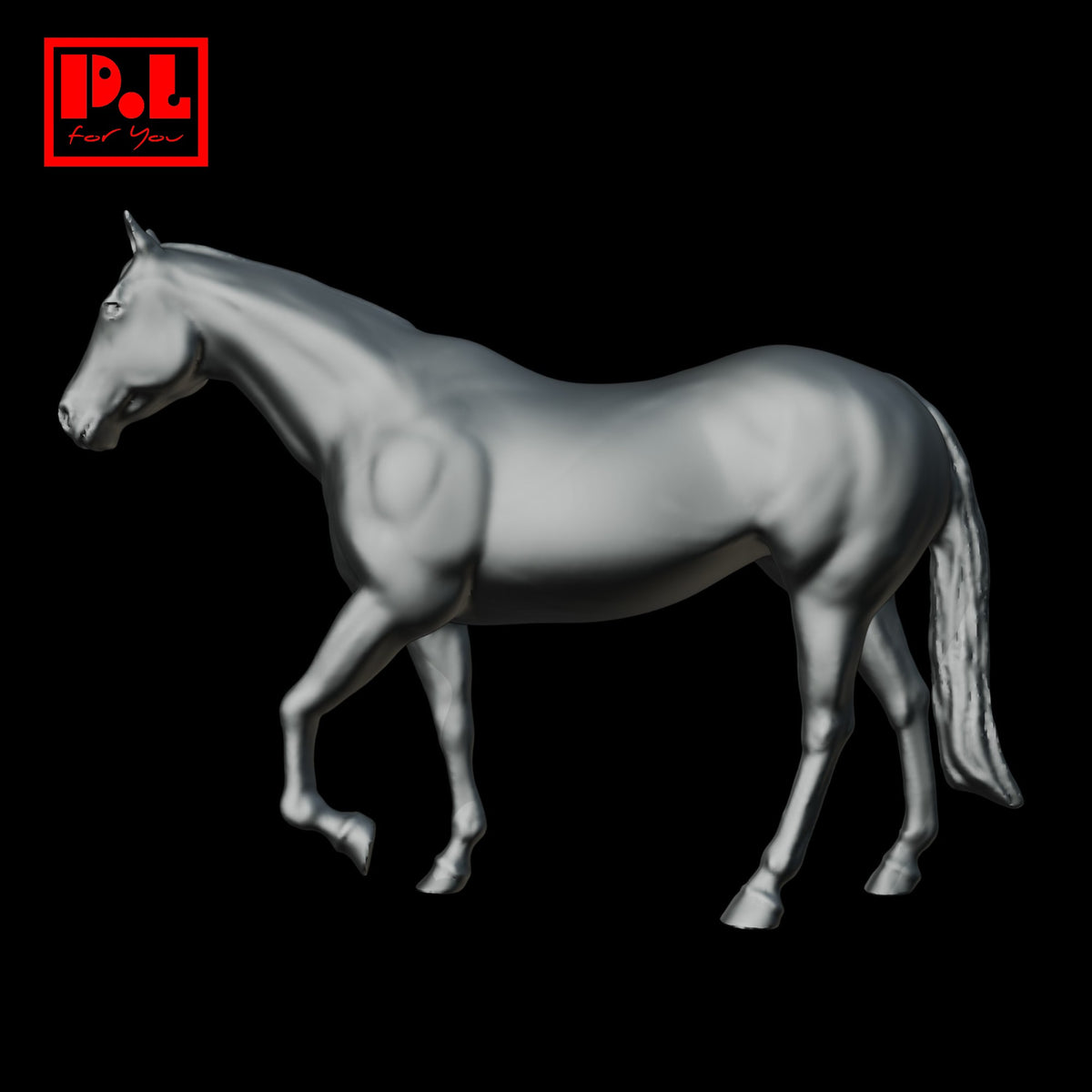 Horse v1 — 3D print STL files