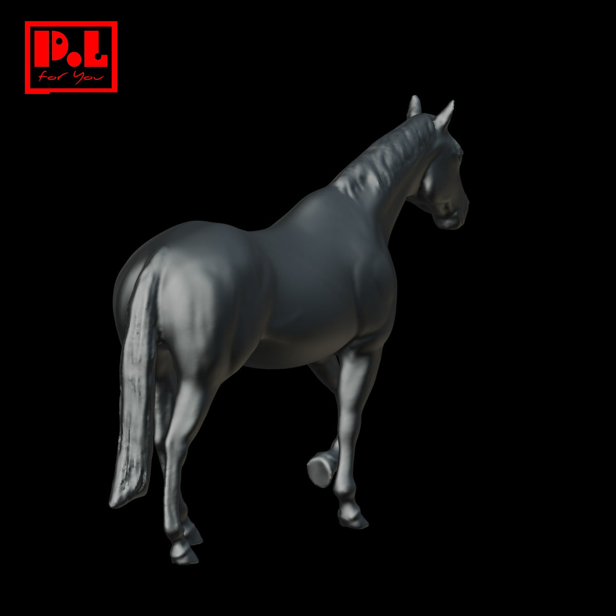 Horse v1 — 3D print STL files