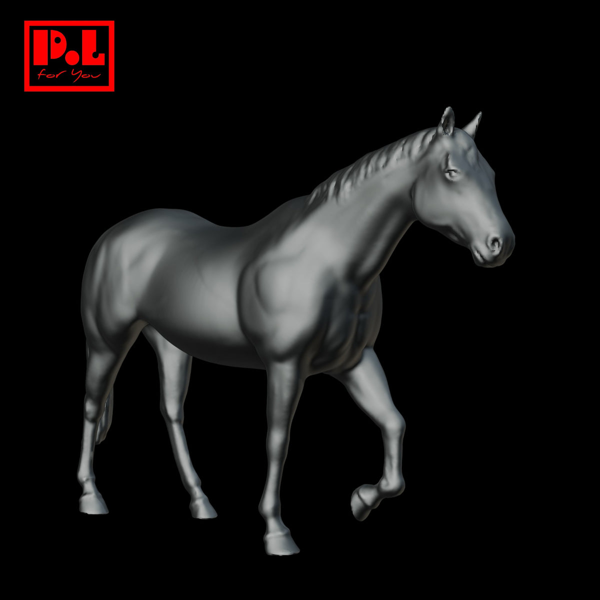Horse v1 — 3D print STL files