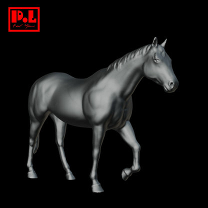 Horse v1 — 3D print STL files