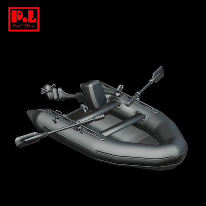 Inflatable boat — 3D print STL files