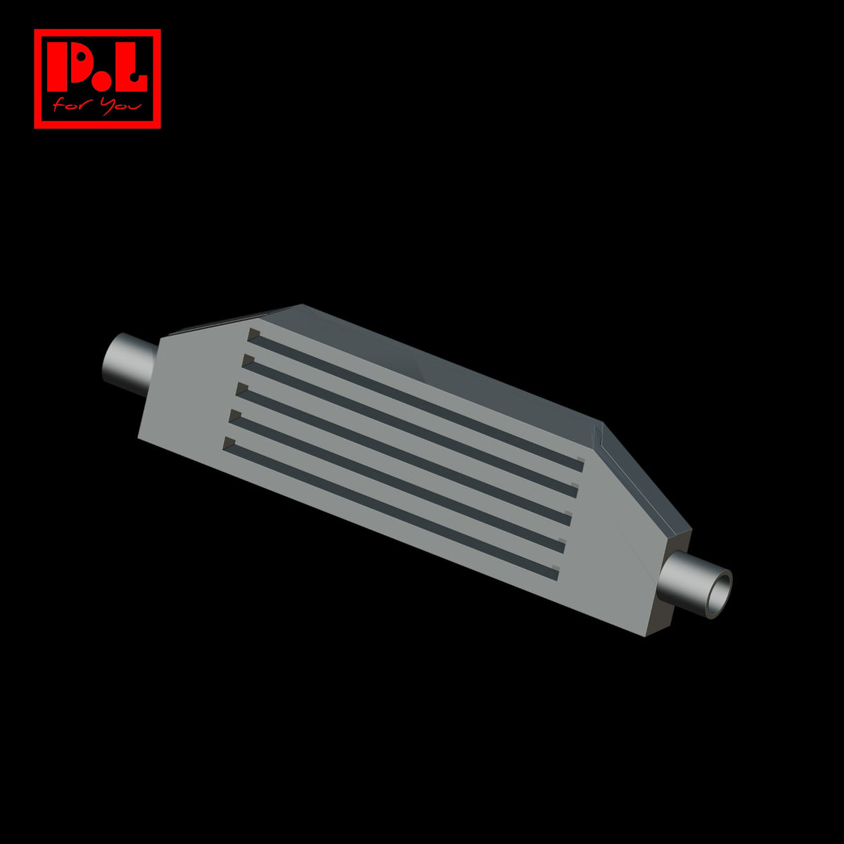 Intercooler radiator — 3D print STL files