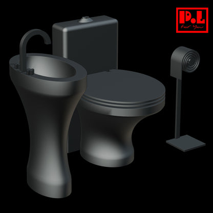 Items in the toilet — 3D print STL files