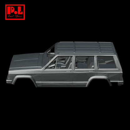 Jeep Cherokee XJ (1984) Car body — 3D print STL files