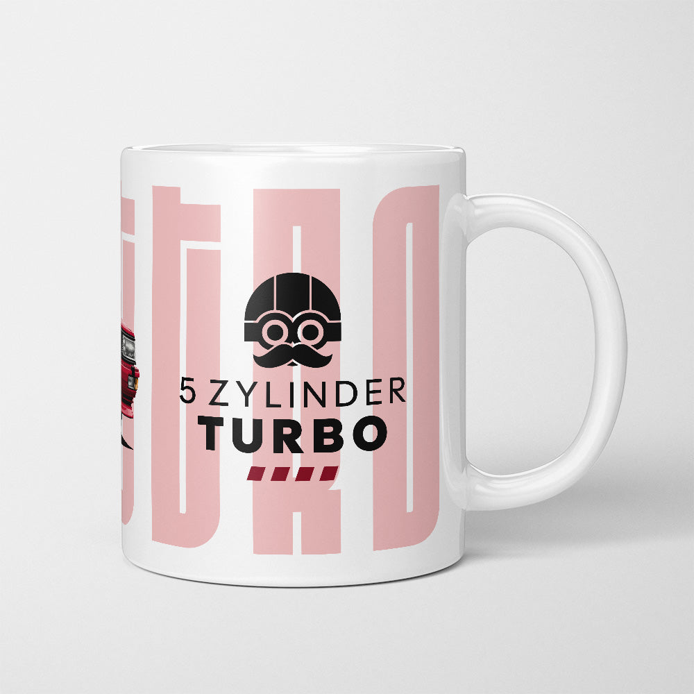 A Tea Cup / Coffe Mug — "Audi Quattro"