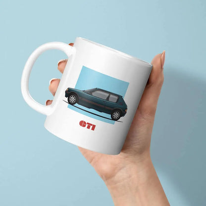 A Tea Cup / Coffe Mug — "Peugeot 205 GTi"