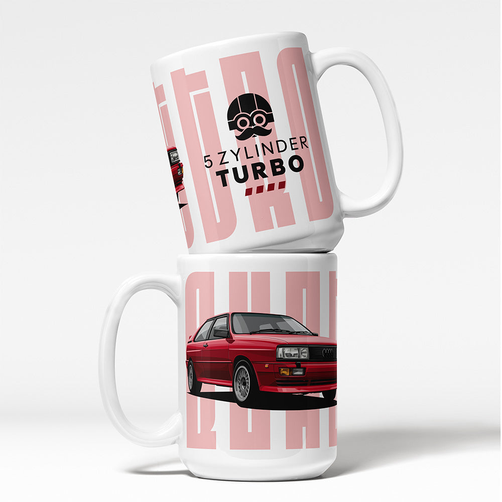 A Tea Cup / Coffe Mug — "Audi Quattro"