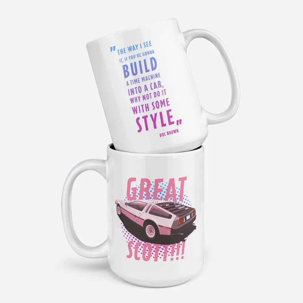 A Tea Cup / Coffe Mug — "Back to the Future"