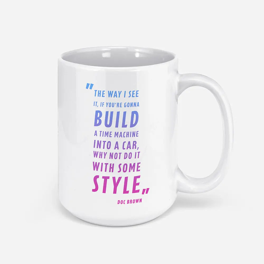 A Tea Cup / Coffe Mug — "Back to the Future"
