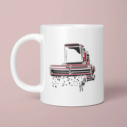 A Tea Cup / Coffe Mug — polish combine harvester "Bizon"