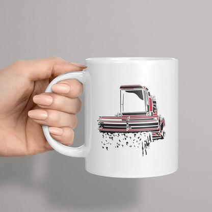 A Tea Cup / Coffe Mug — polish combine harvester "Bizon"