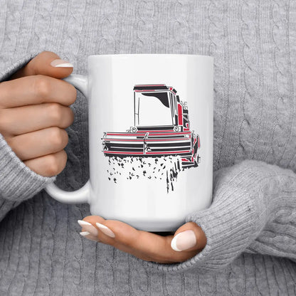 A Tea Cup / Coffe Mug — polish combine harvester "Bizon"