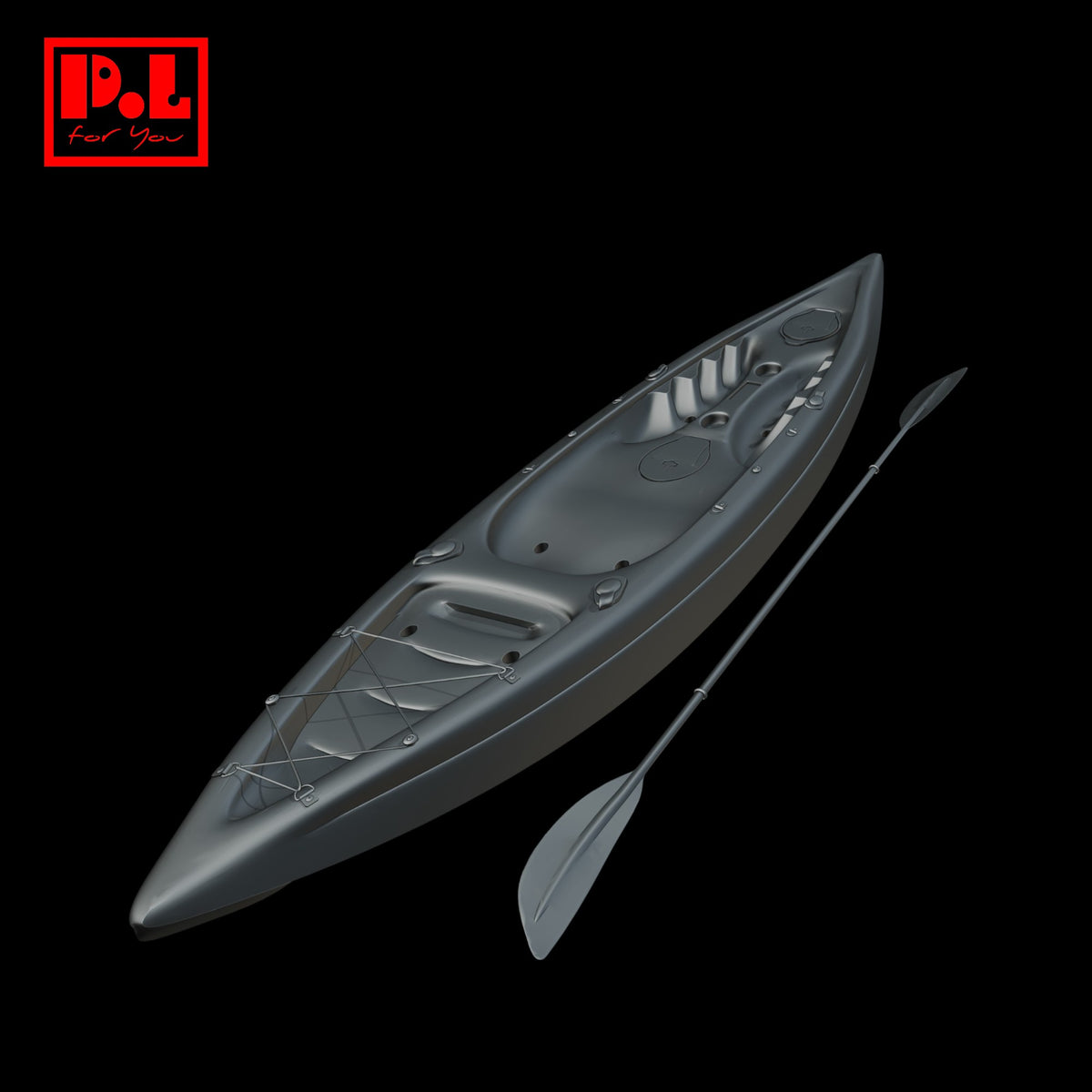 Kayak V2 — 3D print STL files