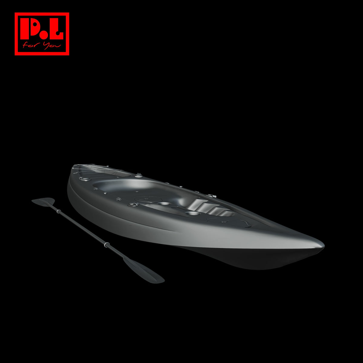 Kayak V2 — 3D print STL files