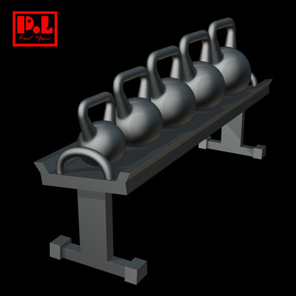 Kettlebell stand — 3D print STL files
