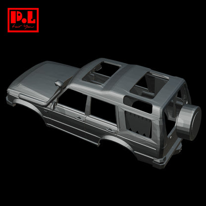 Land Rover Discovery II (2003) Car body — 3D print STL files