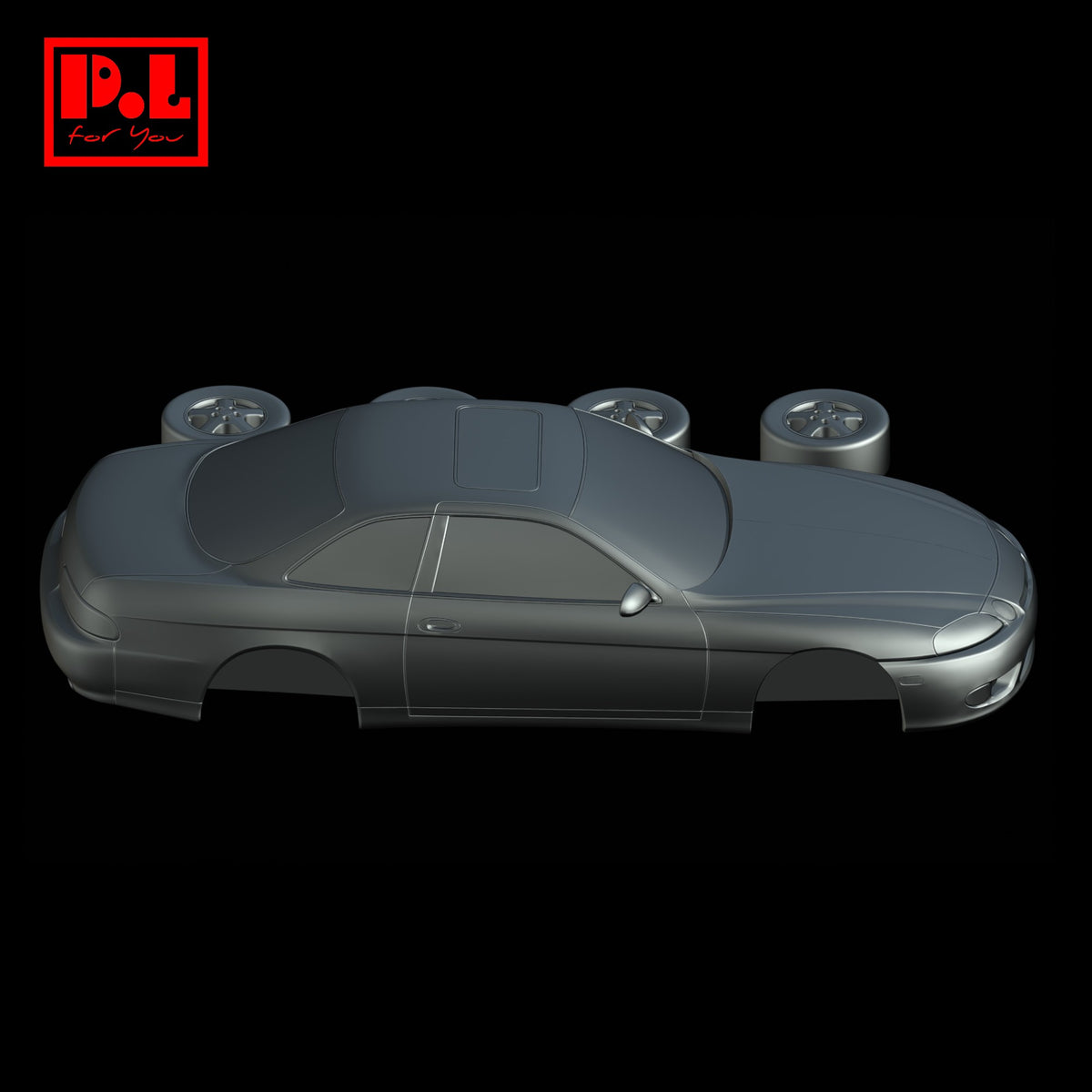 Lexus SC300 (1992-2000) — 3D print STL files