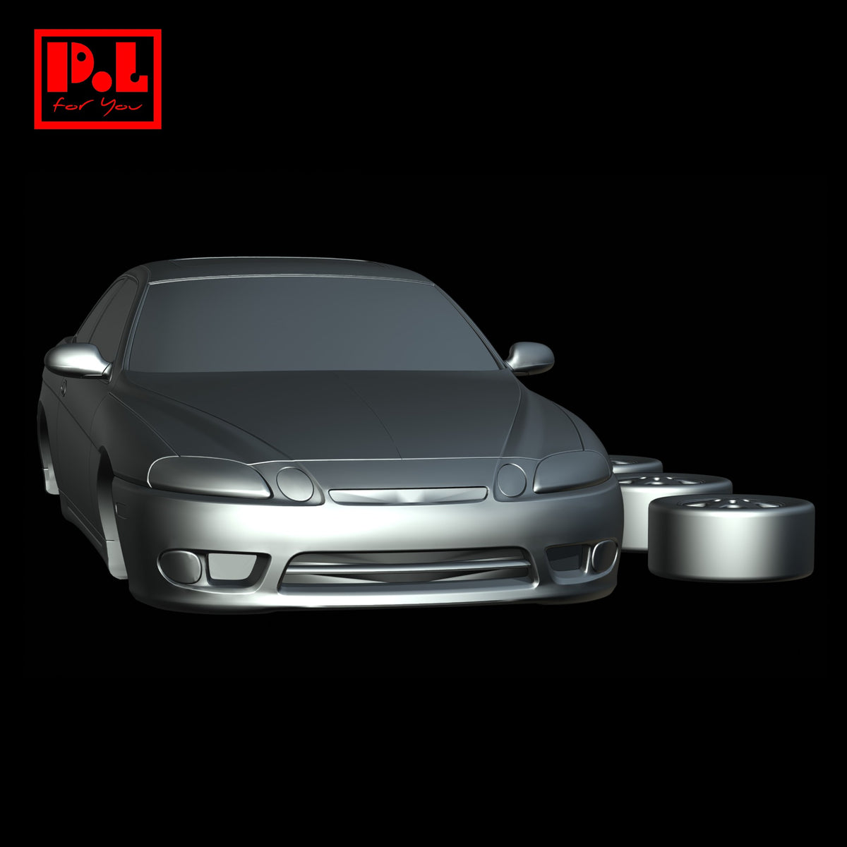 Lexus SC300 (1992-2000) — 3D print STL files