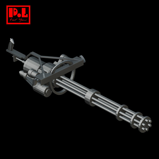 M134 Minigun — 3D print STL files