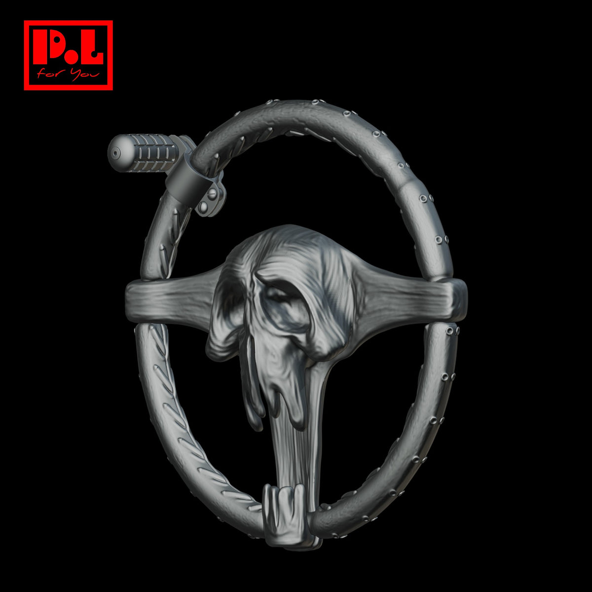 Mad Max steering wheel — 3D print STL files
