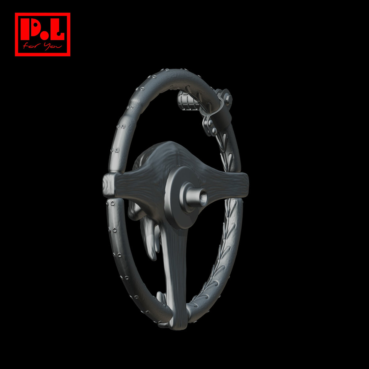 Mad Max steering wheel — 3D print STL files