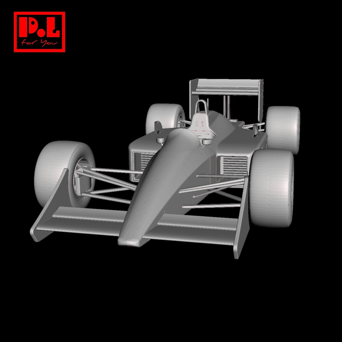 McLaren-Honda MP4/4 F1 (1988) - STL files