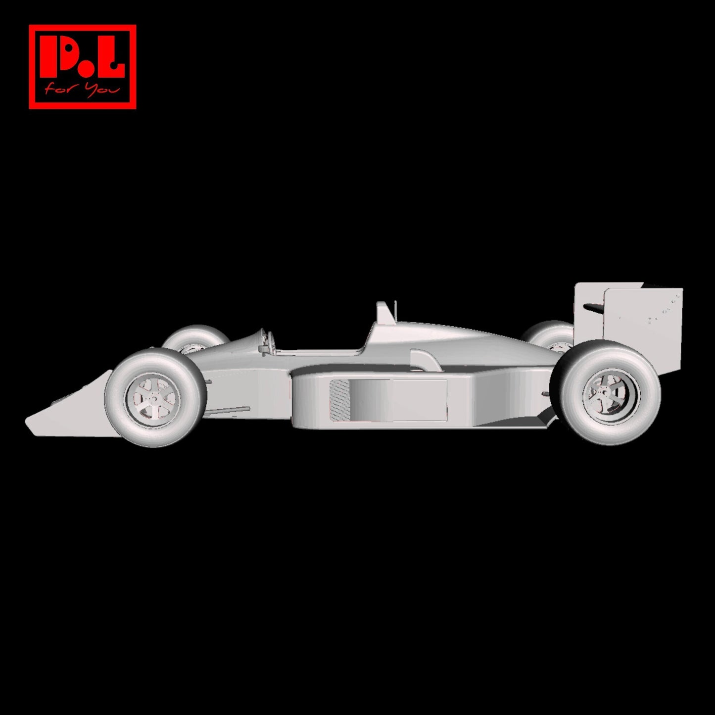 McLaren-Honda MP4/4 F1 (1988) - STL files