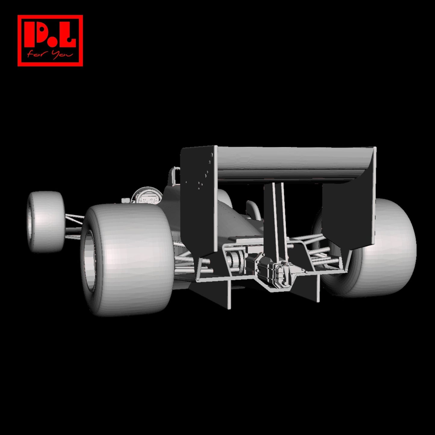 McLaren-Honda MP4/4 F1 (1988) - STL files