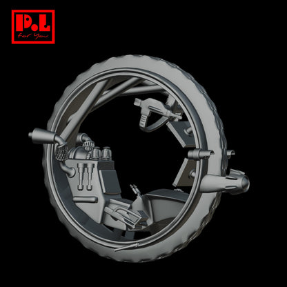 Monowheel — 3D print STL files