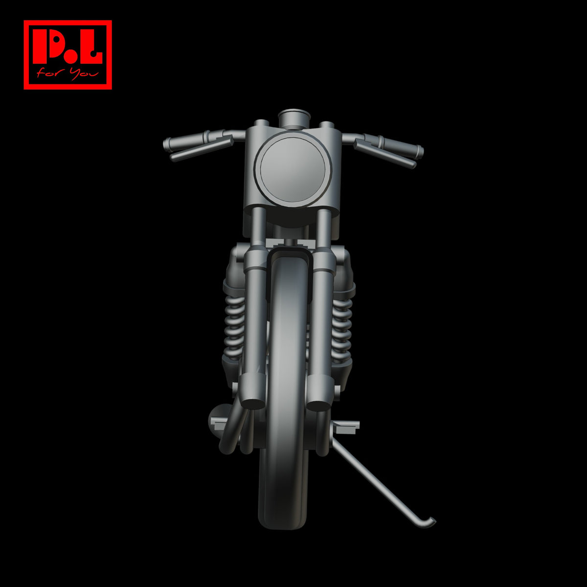 Motorcycle Cafe Racer — 3D print STL files