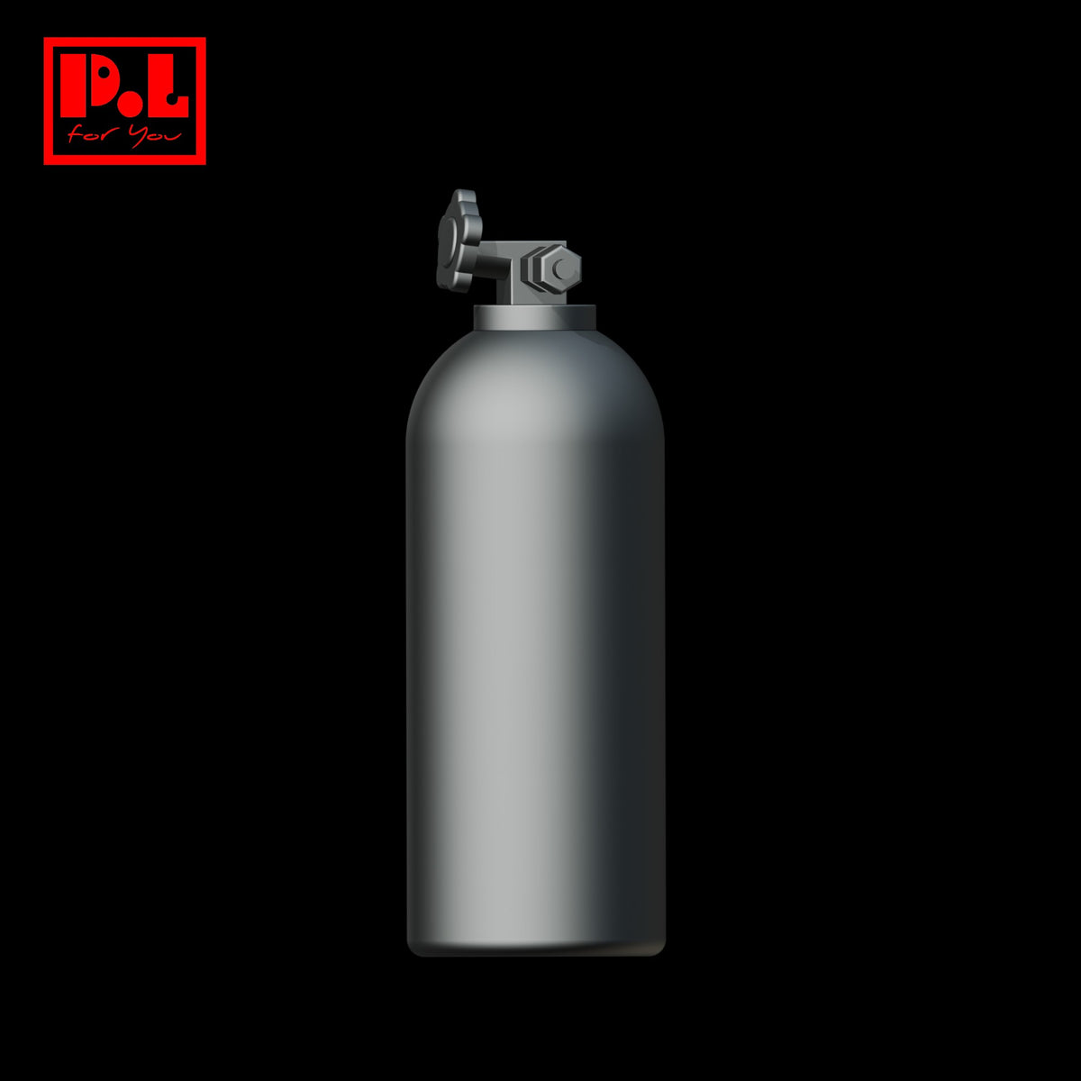 NOS Nitrous oxide cylinder — 3D print STL files