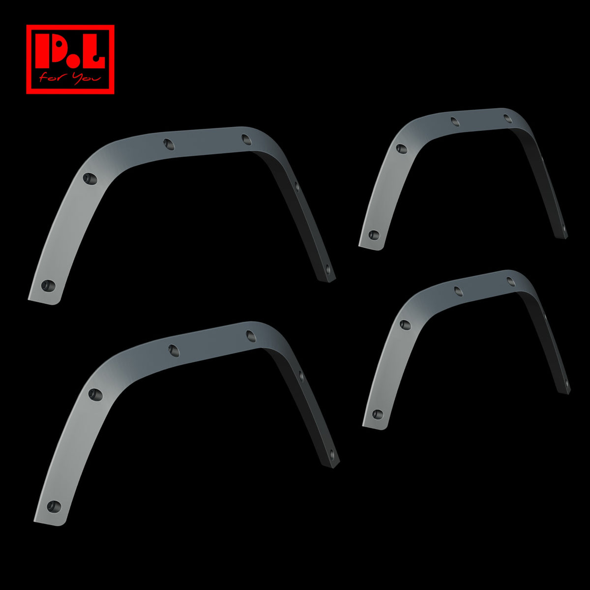 Off Road Rear Fender Flare v2 — 3D print STL files
