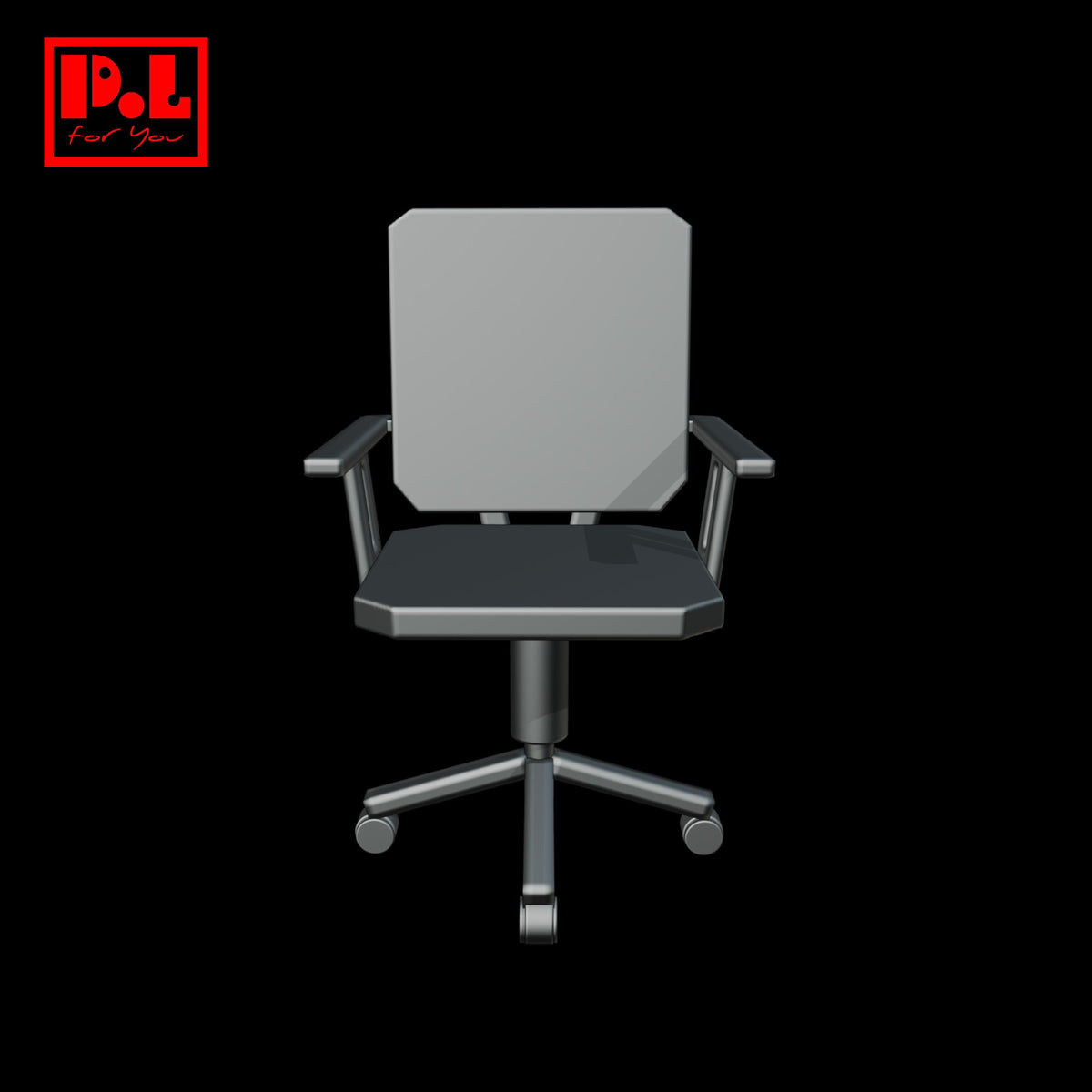 Office chair — 3D print STL files