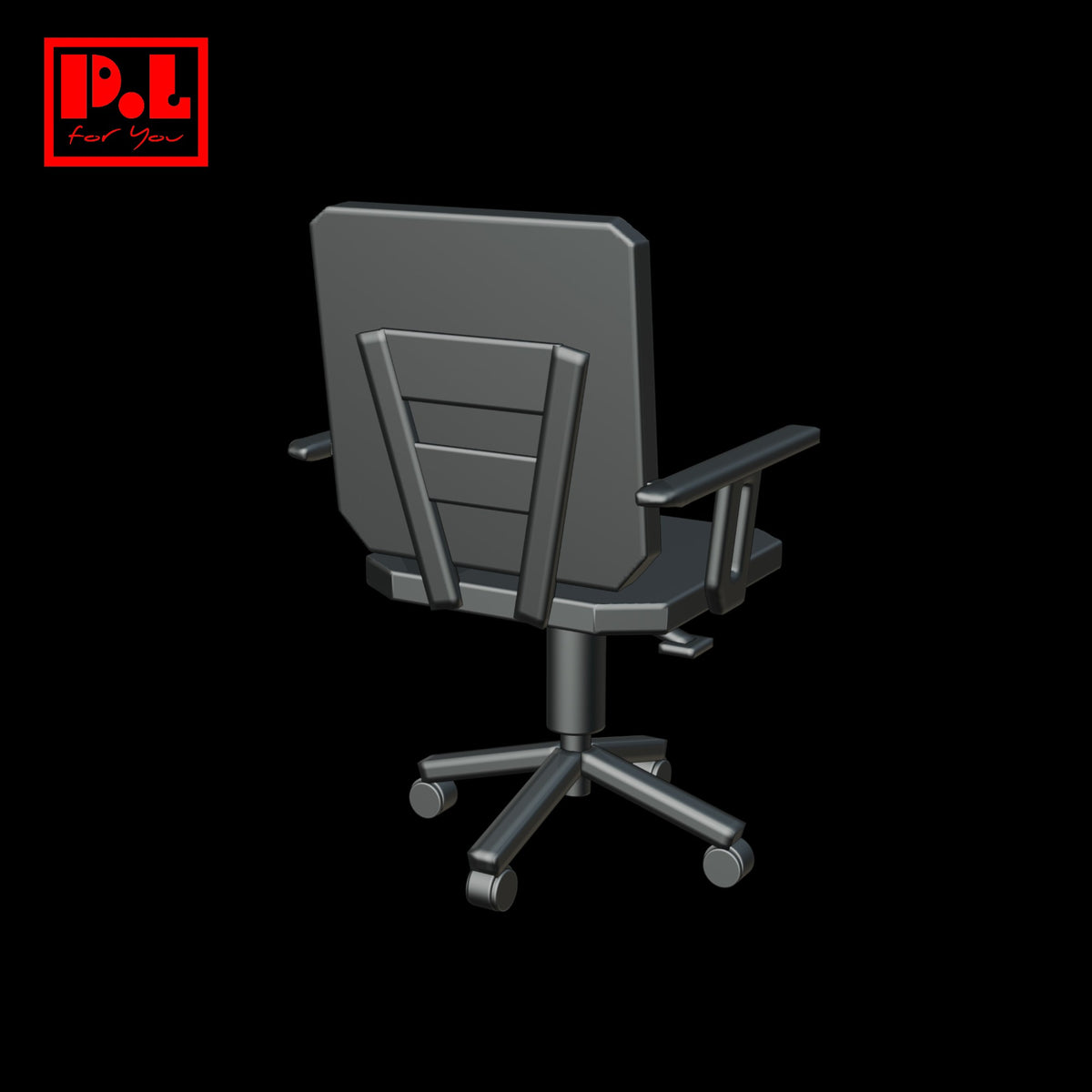 Office chair — 3D print STL files