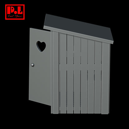 Outdoor toilet — 3D print STL files