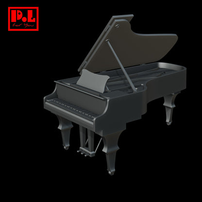 Piano — 3D print STL files