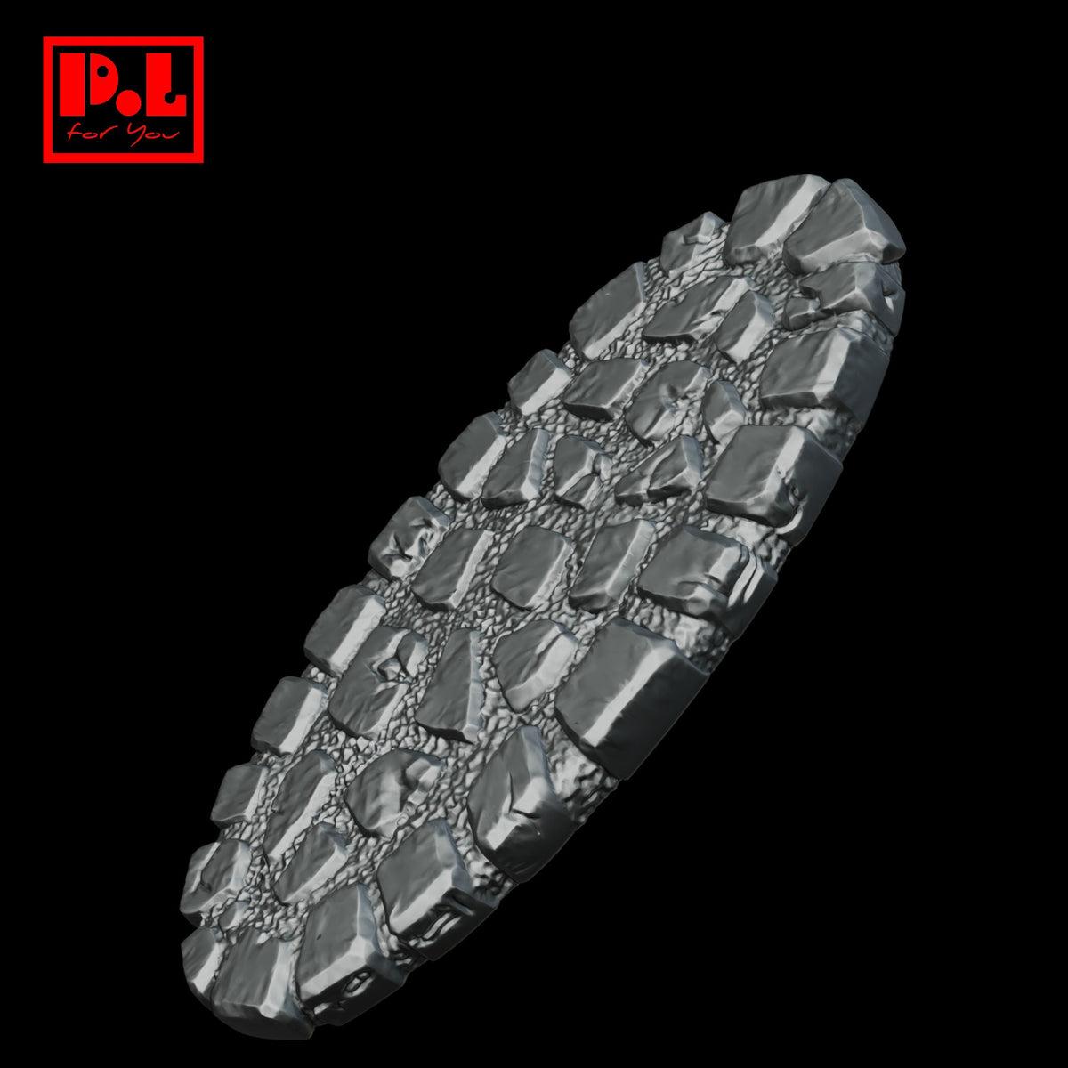 Platform for figures — 3D print STL files