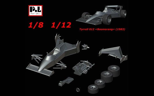1/8 1/12 Tyrrell 012 Boomerang F1 (1983)