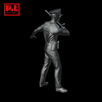 Police officer — 3D print STL files
