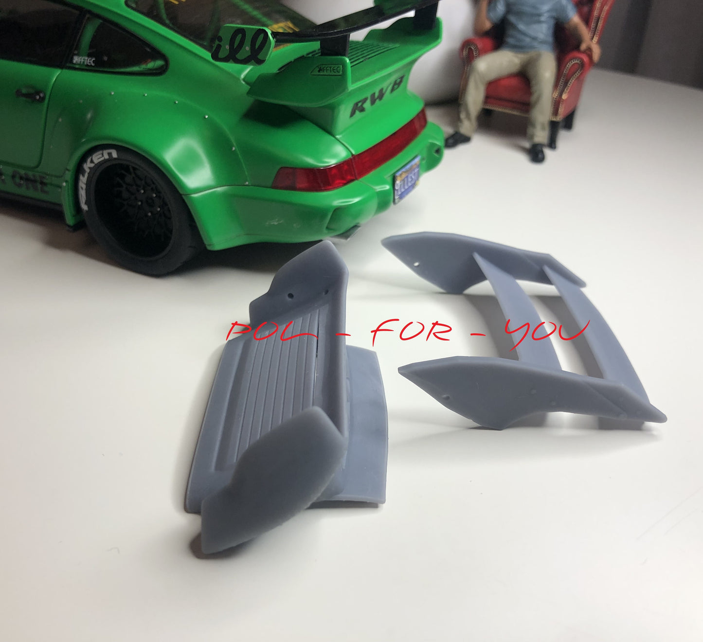 Porsche RWB Spoiler Rotana 911 930 964 993 GT2 GT3 RS RSR