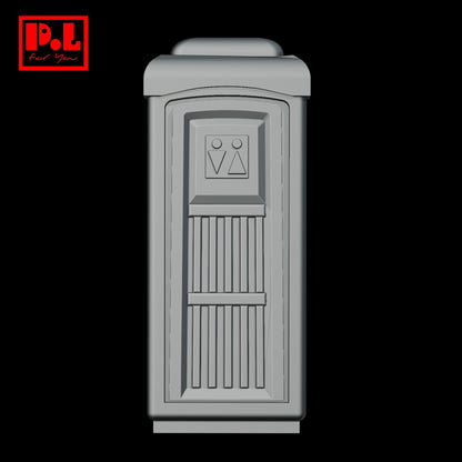 Portable Bio Toilet — 3D print STL files