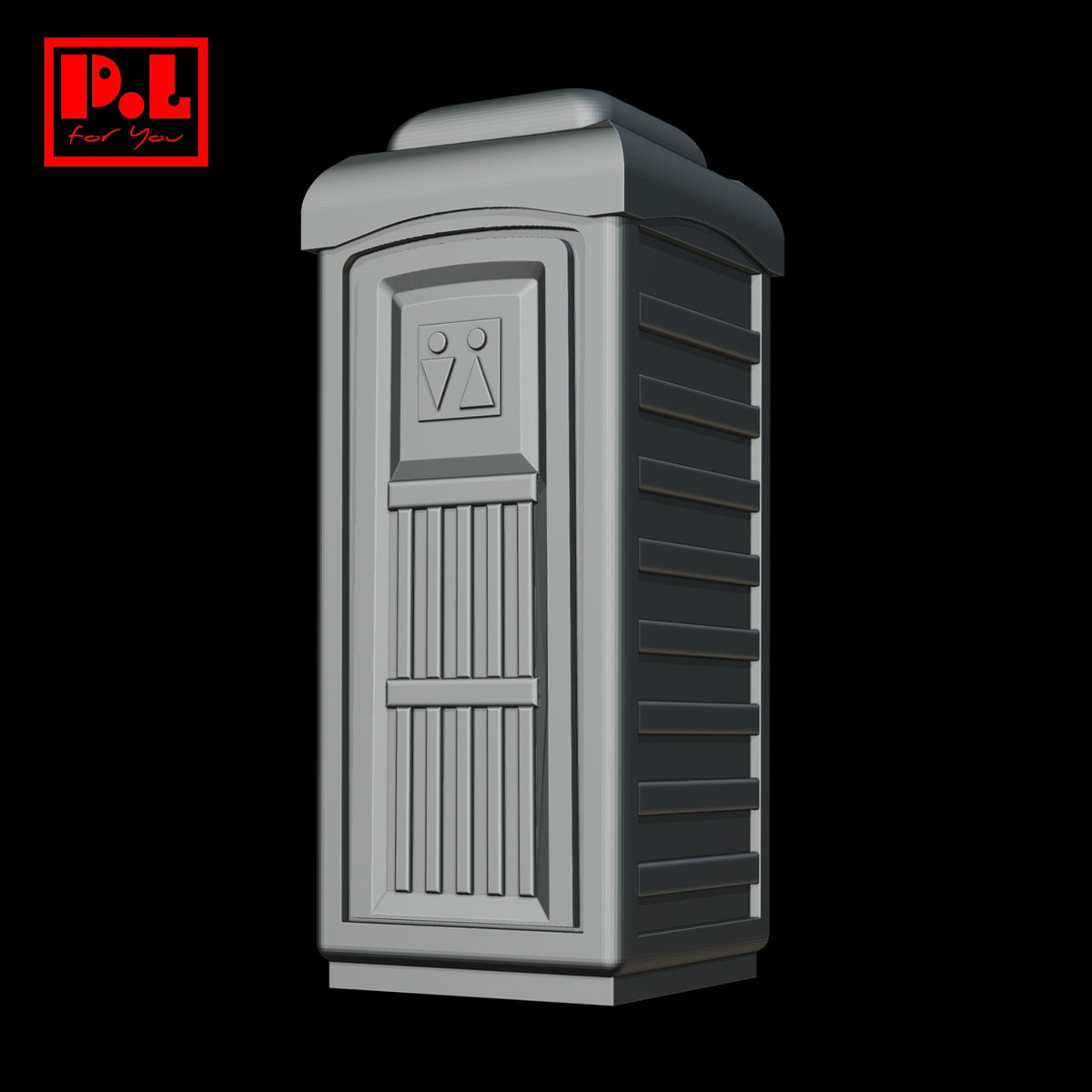 Portable Bio Toilet — 3D print STL files