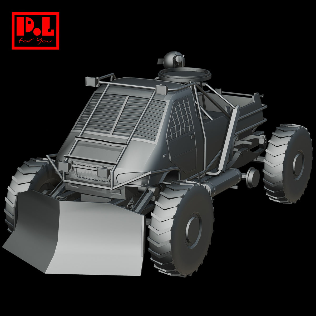 Post-apocalyptic Gasland Mad Max car — 3D print STL files