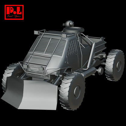 Post-apocalyptic Gasland Mad Max car — 3D print STL files