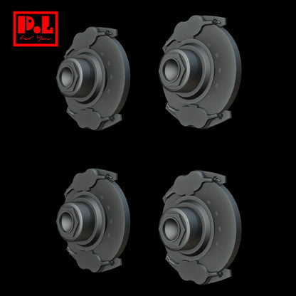 Racing brakes — 3D print STL files