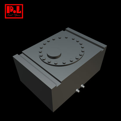 Racing gas tank — 3D print STL files